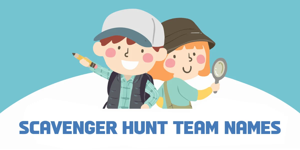 Scavenger Hunt Team Names