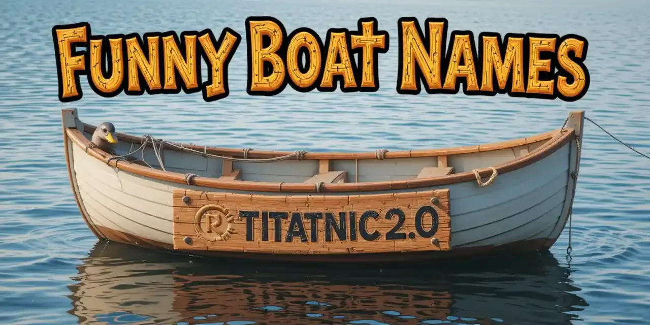 Funny Boat Names 1 Funny Boat Names