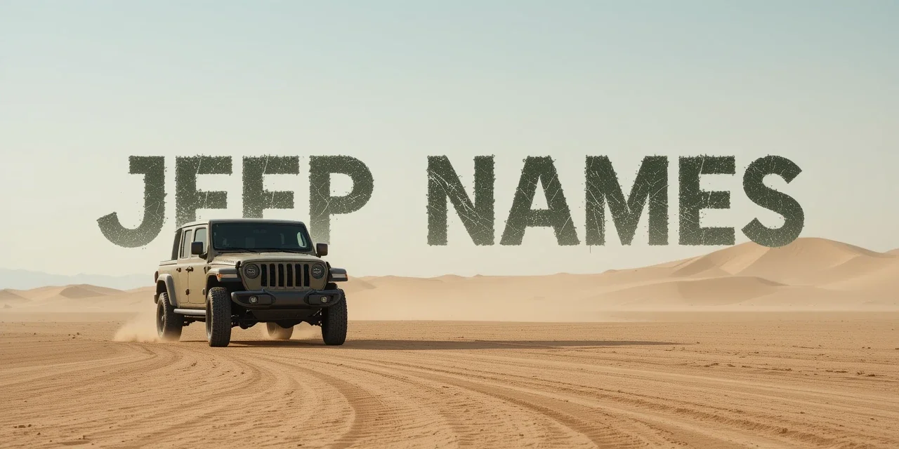 jeep names