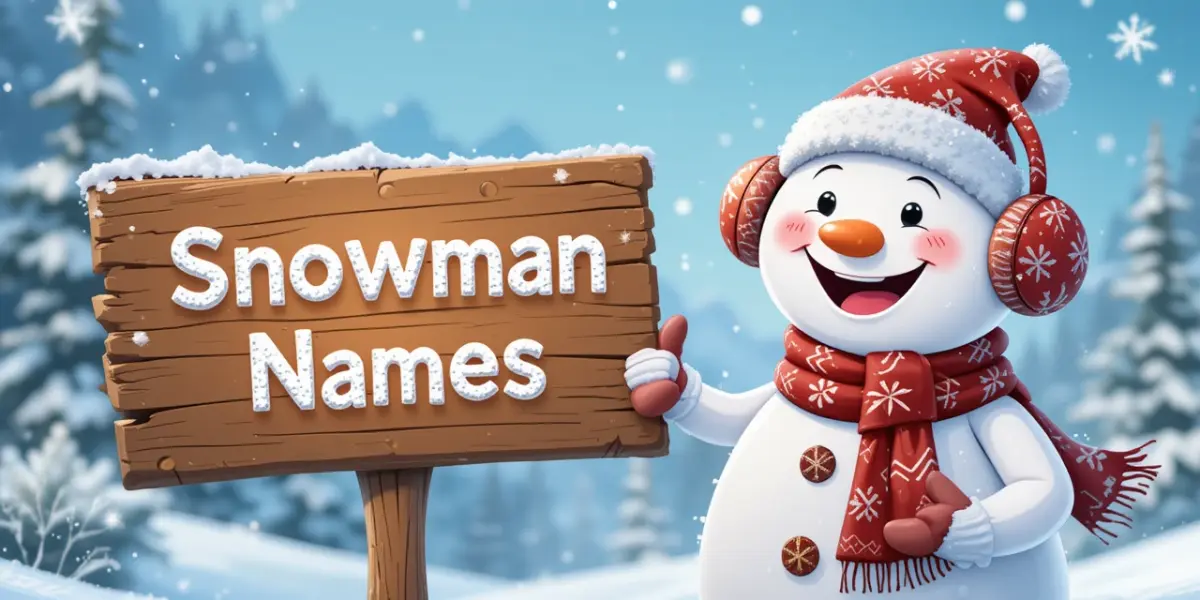 Snowman Names 1 Snowman-Names