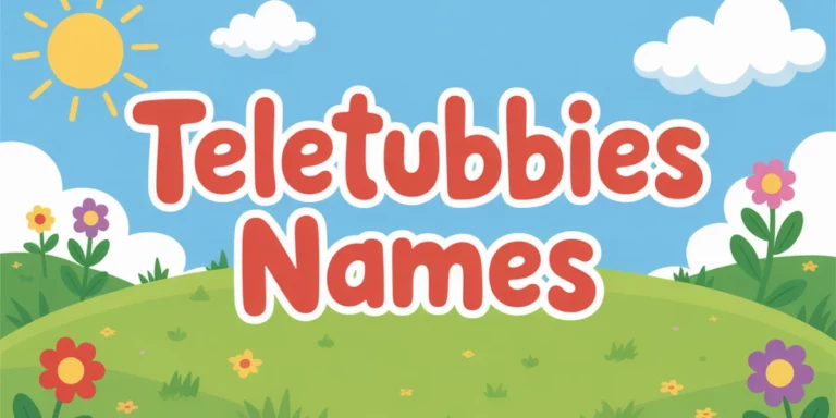 Teletubbies Names