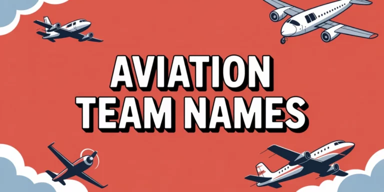 Aviation Team Names