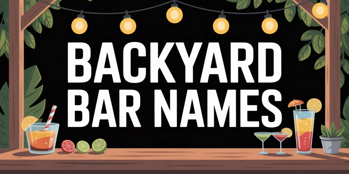 Backyard Bar Names