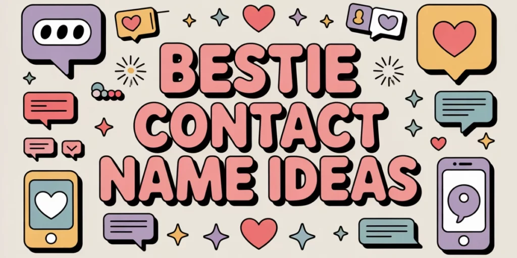 Bestie Contact Name Ideas