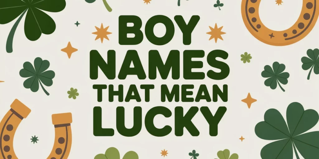 Boy Names That Mean Lucky
