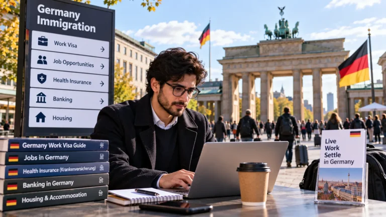 Germany Immigration for Skilled Professionals: Work Visa, Jobs, Health Insurance, Banking & Housing