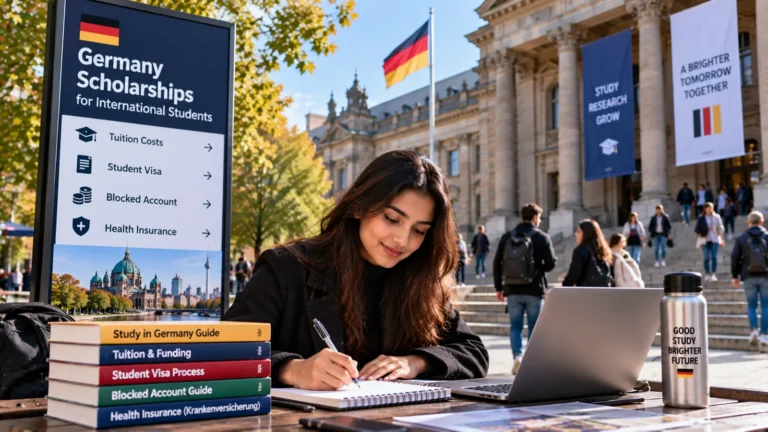 Germany Scholarships for International Students: Tuition Costs, Student Visa, Blocked Account & Health Insurance
